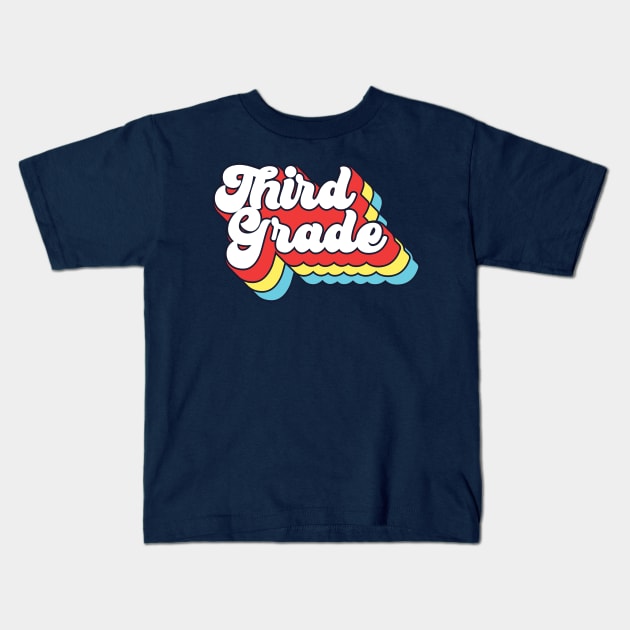 Third Grade Kids T-Shirt by Bacon Loves Tomato